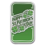1 oz Silver Colorized Bar - APMEX (St. Patrick’s Day, Shamrocks)