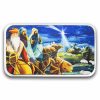1 oz Silver Colorized Bar - Illustrated Journey of the Wise Men