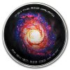 1 oz Silver Colorized Proof Spinner - M94 Ring Galaxy Core