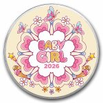 1 oz Silver Colorized Round - APMEX (2026 Baby Girl)