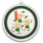 1 oz Silver Colorized Round - Official Elf Crew