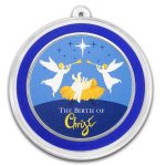 1 oz Silver Colorized Round - The Birth of Christ