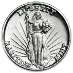 1 oz Silver High Relief Round - Rarities Mint (Saint-Gaudens)