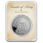 1 oz Silver in TEP - Founders: Madison | A Written Constitution