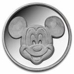 1 oz Silver Round - 1989 Disney Be Happy (Rarities, 1st Ed.)