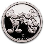1 oz Silver Round - 1989 Disney Yours Forever (Rarities, 2nd Ed.)