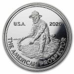 1 oz Silver Round - 2026 Revived Engelhard Prospector
