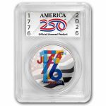 1 oz Silver Round - America250™ Colorized (TEP)