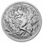 1 oz Silver Round - Aphrodite (Greek Mythology Series)