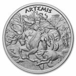 1 oz Silver Round - Artemis (Greek Mythology Series)