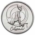 1 oz Silver Round - BATMAN (Catwoman, w/Box and COA)