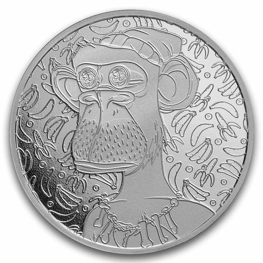1 oz Silver Round - Bored Ape Yacht Club (Limited Edition)
