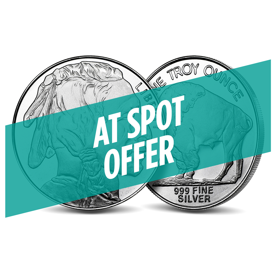 1 oz Silver Round - Buffalo