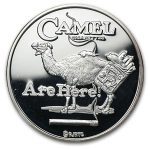 1 oz Silver Round - CAMEL Cigarettes are Here!