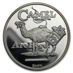1 oz Silver Round - CAMEL Cigarettes Mascot (Random Motif)