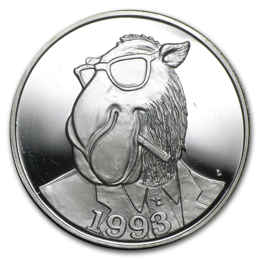 1 oz Silver Round - CAMEL
