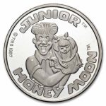 1 oz Silver Round - Cartoon Celebrities (Junior & Honey Moon)