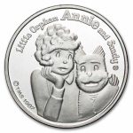 1 oz Silver Round - Cartoon Celebrities (Orphan Annie & Sandy)