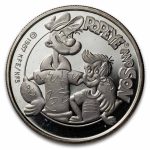 1 oz Silver Round - Cartoon Celebrities (Popeye & Son)