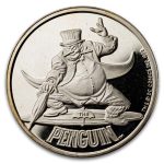 1 oz Silver Round - Cartoon Celebrities (The Penguin)