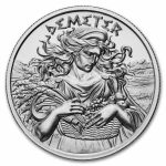 1 oz Silver Round - Demeter (Greek Mythology Series)