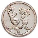 1 oz Silver Round - Disney/Donald & Daisy