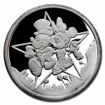 1 oz Silver Round - Disney MGM Studios Park Exclusive (Box & COA)