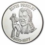 1 oz Silver Round - Elvis Presley (Random Motif)