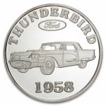 1 oz Silver Round - Ford Thunderbird (Random Motif)