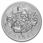1 oz Silver Round - Gemini (Zombie Zodiacs)