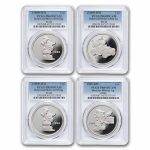 1 oz Silver Round - Hollywood Mickey (4 Piece Set/PR-69 PCGS)