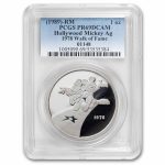 1 oz Silver Round - Hollywood Mickey (Walk of Fame, PR-69 PCGS)