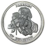 1 oz Silver Round - Johnson Matthey (Freedom of Religion)
