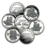 1 oz Silver Round - Johnson Matthey (Freedom, Random Design)