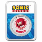 1 oz Silver Round Knuckles Colorized (with TEP)