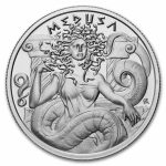 1 oz Silver Round - Medusa (Greek Mythology Series)