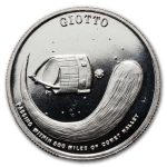 1 oz Silver Round - Rarities Mint (Edmund Halley, Random Motif)