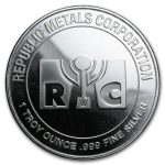 1 oz Silver Round - Republic Metals Corporation (RMC)