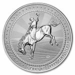 1 oz Silver Round - Scottsdale Mint (Cowboy)