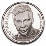 1 oz Silver Round - Star Trek (Captain Kirk)