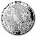 1 oz Silver Round - Statue of Liberty