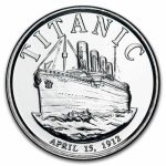 1 oz Silver Round - Titanic