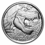 1 oz Silver Round - Tyrannosaurus Rex (T-Rex)