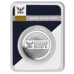 1 oz Silver Round - United States Navy (In TEP)