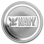 1 oz Silver Round - United States Navy