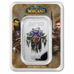 1 oz Silver World of Warcraft Horde Bar (TEP)