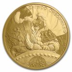 1 oz South Korean Gold Chiwoo Cheonwang BU (Random Year)