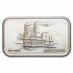 1 oz Sterling Silver Art Bar - Gorham Sterling (Random Motif)