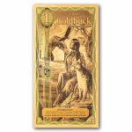 1 Utah Goldback - Aurum Gold Foil Note 24k (New Design)