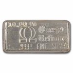 10.09 oz Silver Bar - Omega Refining